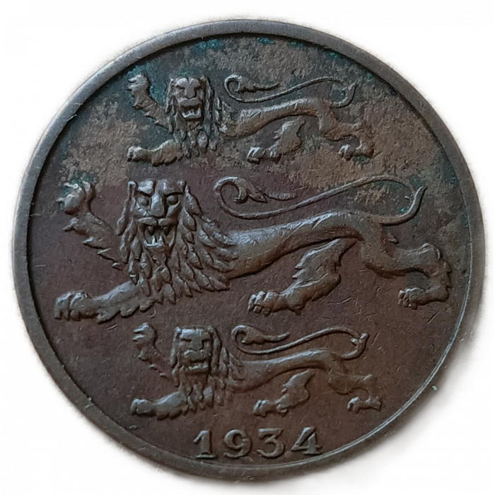 Эстония 2 Сента 1934 год