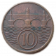 Чехословакия 10 Геллеров 1937 год , Мост