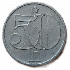 Чехословакия 50 Геллеров 1979 год
