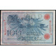 Германия 100 Марок 1908 год Красная печать