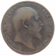 Великобритания 1 Пенни 1902 год Король Эдуард 7