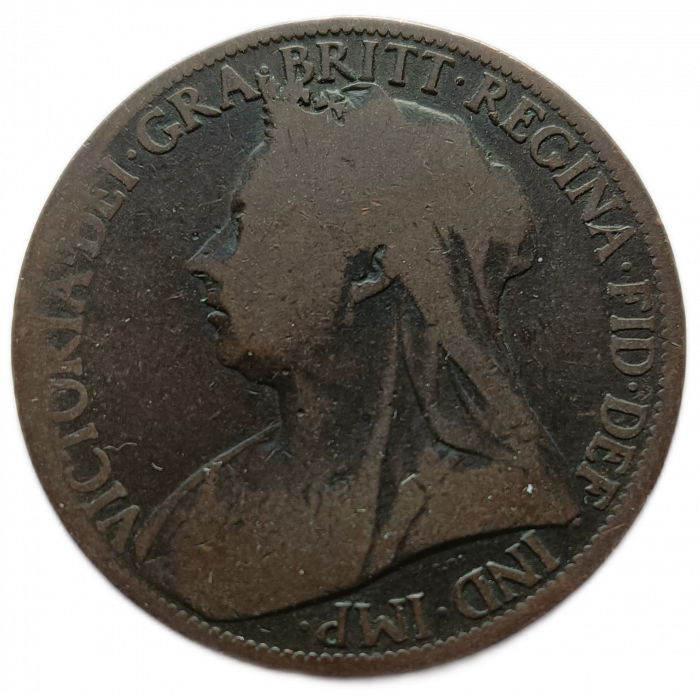 Великобритания 1 Пенни 1897 год Королева Виктория