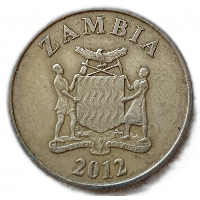 Замбия 50 Нгве 2012 год Слон