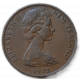 Новая Зеландия 2 Цента 1973 год , Софора, Елизавета 2