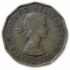 Великобритания 3 Пенса 1963 год Елизавета 2