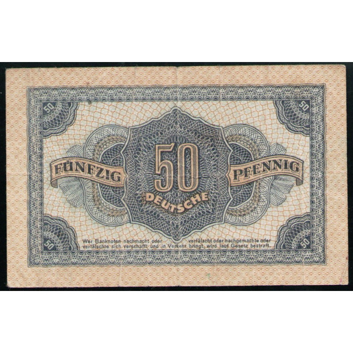 Германия ГДР 50 Пфеннигов 1948 год