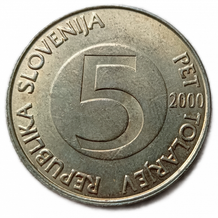 Словения 5 Толаров 2000 год , Ибекс или Альпийский козел