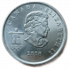 Канада 25 Центов 2008 год, AUNC , Фристайл, 21 Зимние Олимпийские игры 2010 года в Ванкувере