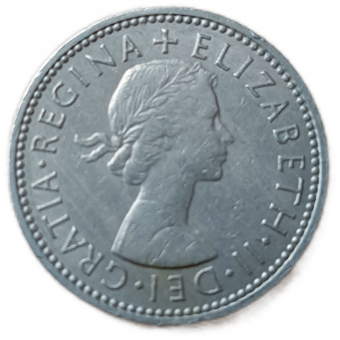 Великобритания 1 Шиллинг 1962 год, Елизавета 2