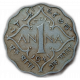 Британская Индия 1 Анна 1941 год , Король Георг 6