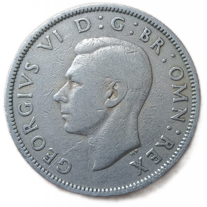 Великобритания 2 Шиллинга 1951 год , Король Георг 6