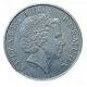 Бермуды, Бермудские острова 5 Центов 2004 год , Королевская рыба ангел, Елизавета II