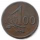 Австрия 100 Крон 1924 год ,Орел