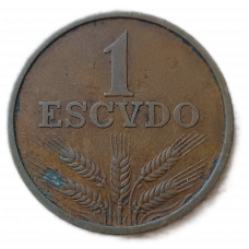 Португалия 1 Эскудо 1971 год 