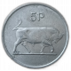 Ирландия 5 Пенсов 1971 год , Бык