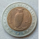 Россия 5 Рублей 1991 год , Рыбный филин , Серия Красная Книга, биметалл