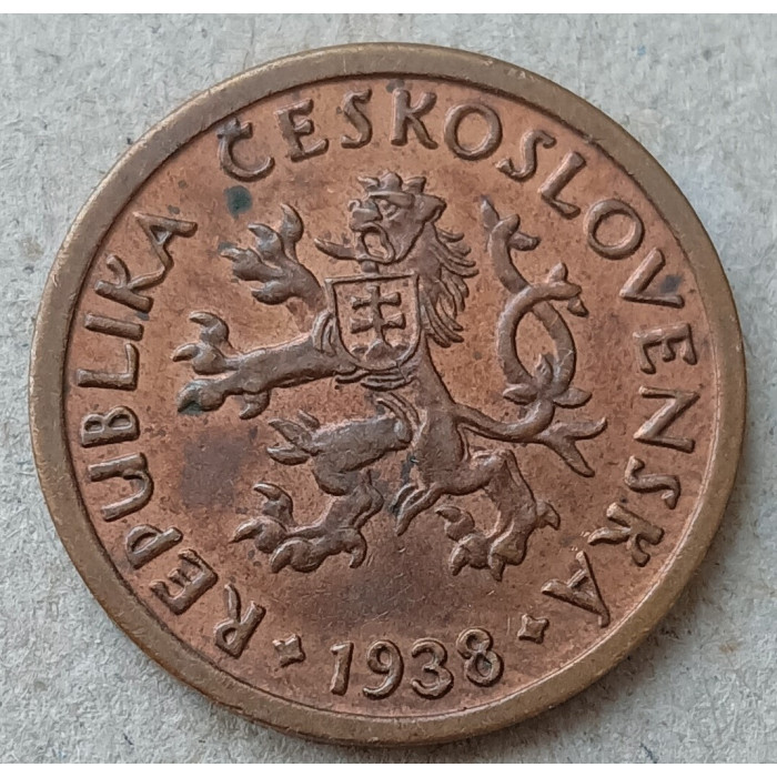 Чехословакия 10 Геллеров 1938 год , Мост
