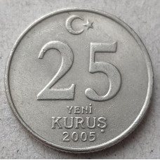 Турция 25 Новых Куруш 2005 год, Мустафа Кемаль Ататюрк