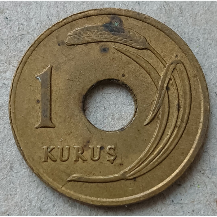 Турция 1 Куруш 1948 год 