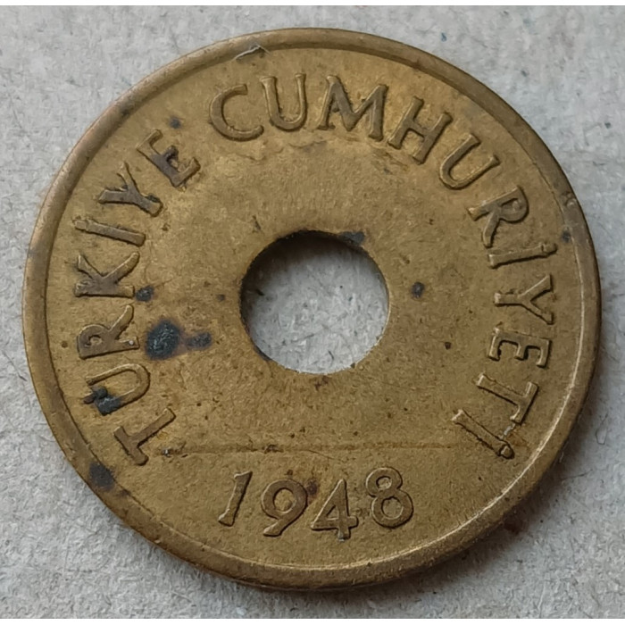 Турция 1 Куруш 1948 год 