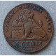Бельгия 1 Сентим 1901 год , Лев