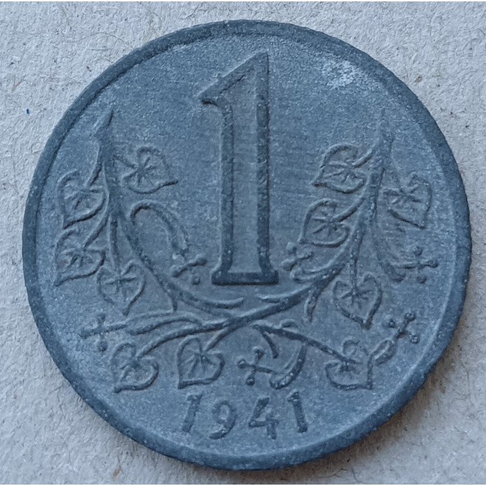 Богемия и Моравия 1 Крона 1941 год