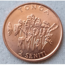 Тонга 2 Сенити 2002 год , Многолетнее растение Таро , ФАО , FAO