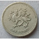 Великобритания 1 Фунт 2000 год , Уэльский дракон , Елизавета 2