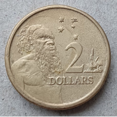 Австралия 2 Доллара 1993 год , Аборигены Австралии, Елизавета 2