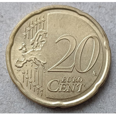 Кипр 20 Евроцентов 2008 год , Парусник