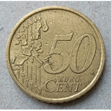 Италия 50 Евроцентов 2002 год , Конная статуя Марка Аврелия