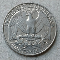 США 25 Центов 1989 год, Р, Вашингтон 
