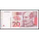 Хорватия 20 Куна 1993 год , XF , Полководец Йосип Елачич , Дворец Эльц 