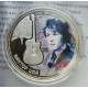 Фиджи 10 Долларов 2012 год , Proof , Виктор Цой , Серебро , цветная