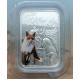 Ниуэ 1 Доллар 2012 год , Proof , Охота на лис , Искусство охоты, Серебро , цветная