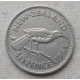 Новая Зеландия 6 Пенсов 1964 год , Птица гуйя , Елизавета 2