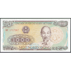 Вьетнам 1000 Донг 1988 год , UNC, Хо Ши Мин