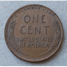 США 1 Цент 1955 год , D , Линкольн