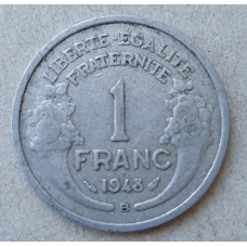 Франция 1 Франк 1948 год , Марианна