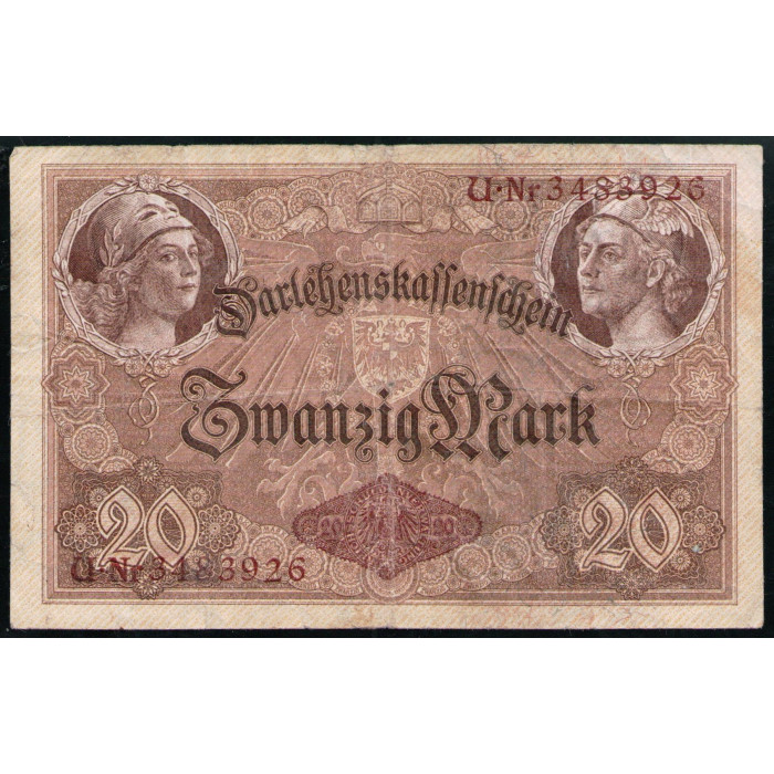 Германия 20 Марок 1914 год