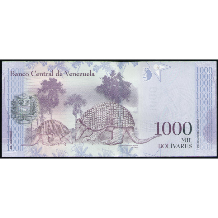 Венесуэла 1000 Боливар 2017 год , UNC 
