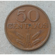 Португалия 50 Сентаво 1974 год