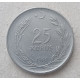Турция 25 Куруш 1963 год 