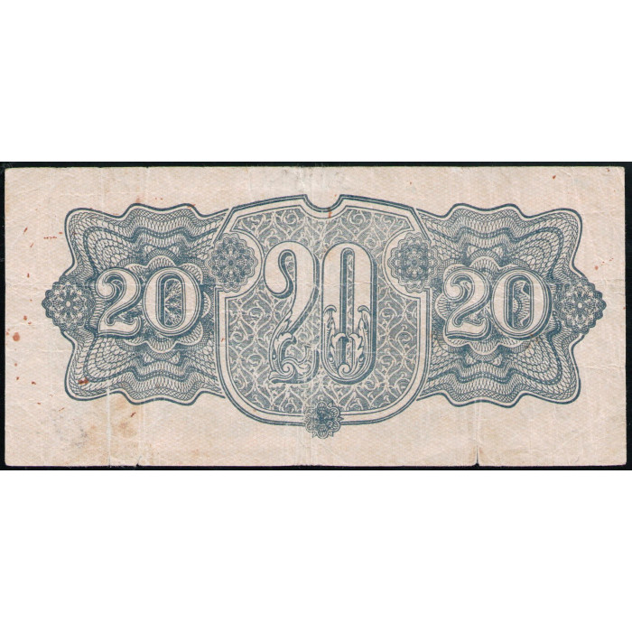 Чехословакия 20 Крон 1944 год 