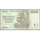 Зимбабве 500000 Долларов 2008 год , UNC , Балансирующие скалы Чиремба , Зимбабвийское алоэ, 