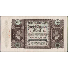 Германия 2000000 Марок 1923 год , Веймарская Республика