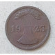 Германия 2 Рейхспфеннига 1923 год , А , Веймарская республика