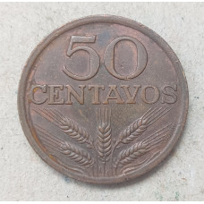 Португалия 50 Сентаво 1973 год
