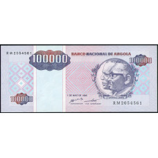 Ангола 100000 Кванза 1995 год , UNC