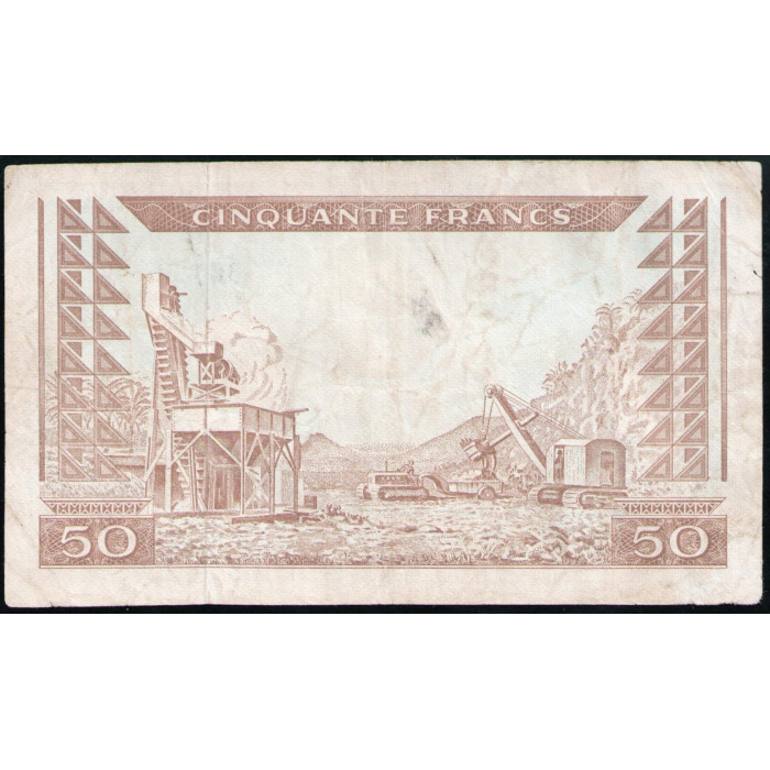 Гвинея 50 Франков 1960 год 